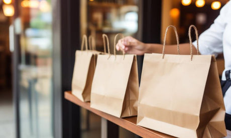 torba papierowa z nadrukiem