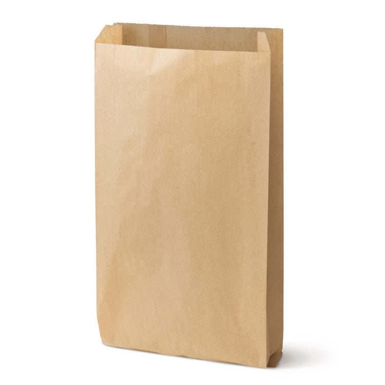 Torba fałdowa 150x290mm Brązowa 1000szt.
