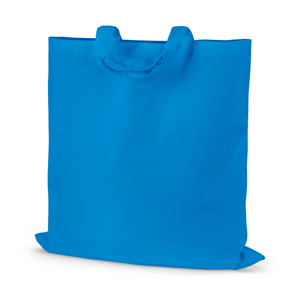 Torba bawełniana 380x420mm Jasnoniebieska Uchwyt: 35 cm