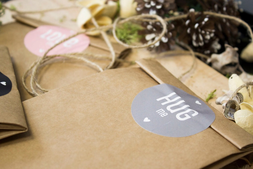 Naklejki świąteczne HUG ME ozdobne 10szt.