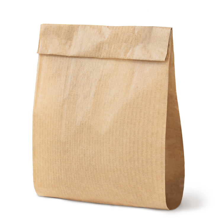 Torba fałdowa 100x170mm Brązowa 1000szt.