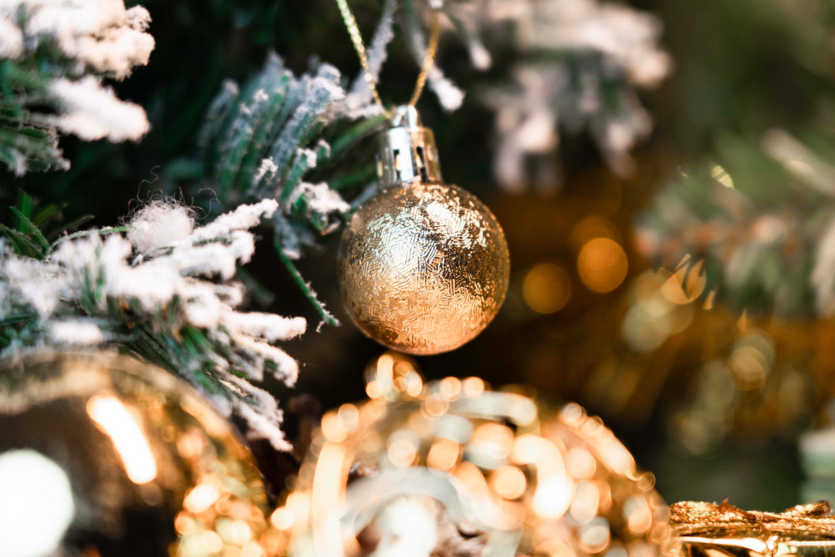 Bombki choinkowe Szampańskie zestaw 100szt.