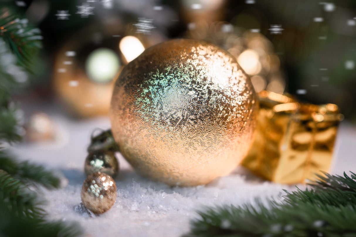 Bombki choinkowe Szampańskie zestaw 100szt.