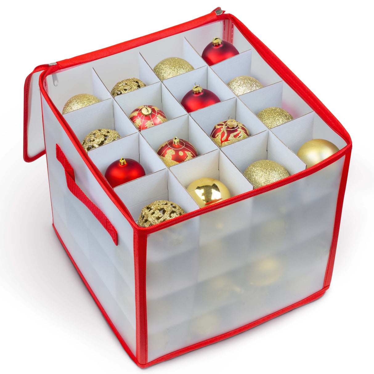 Pojemnik na bombki świąteczne z przegródkami