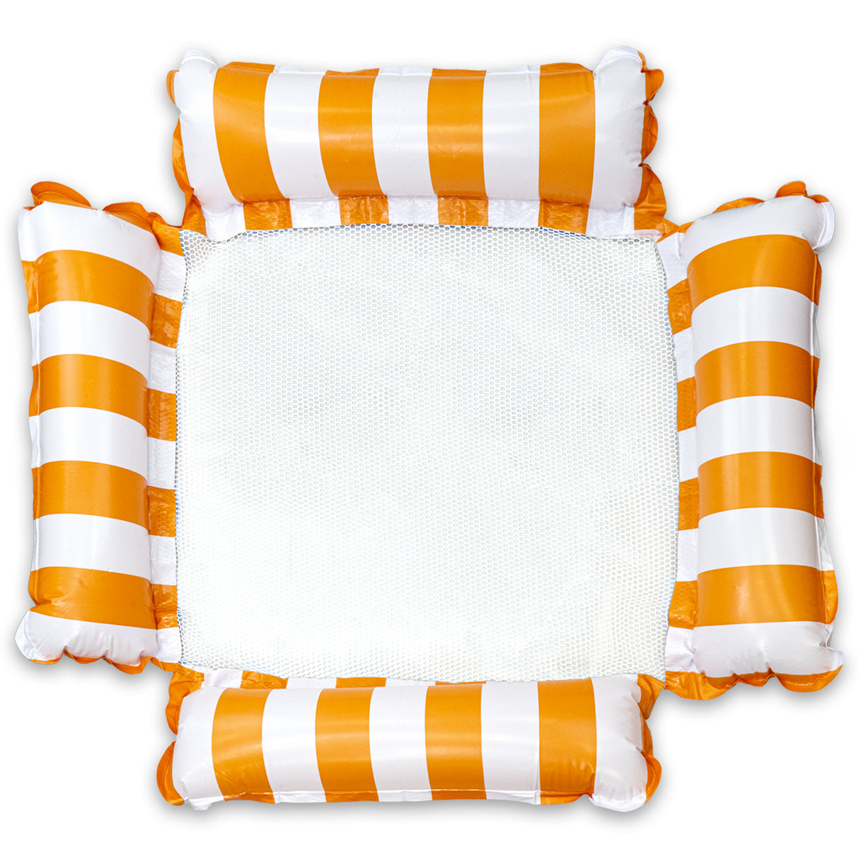 Hamak Wodny Materac do Pływania Pomarańczowy