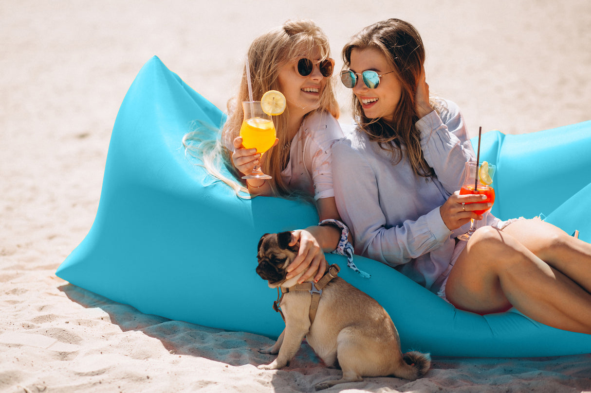 Nadmuchiwana Sofa Lazy Bag na Plażę