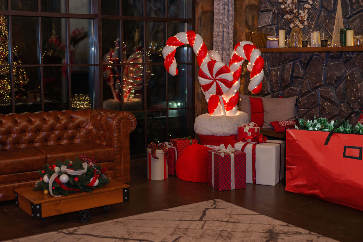 Torba do przechowywania choinki Czerwona