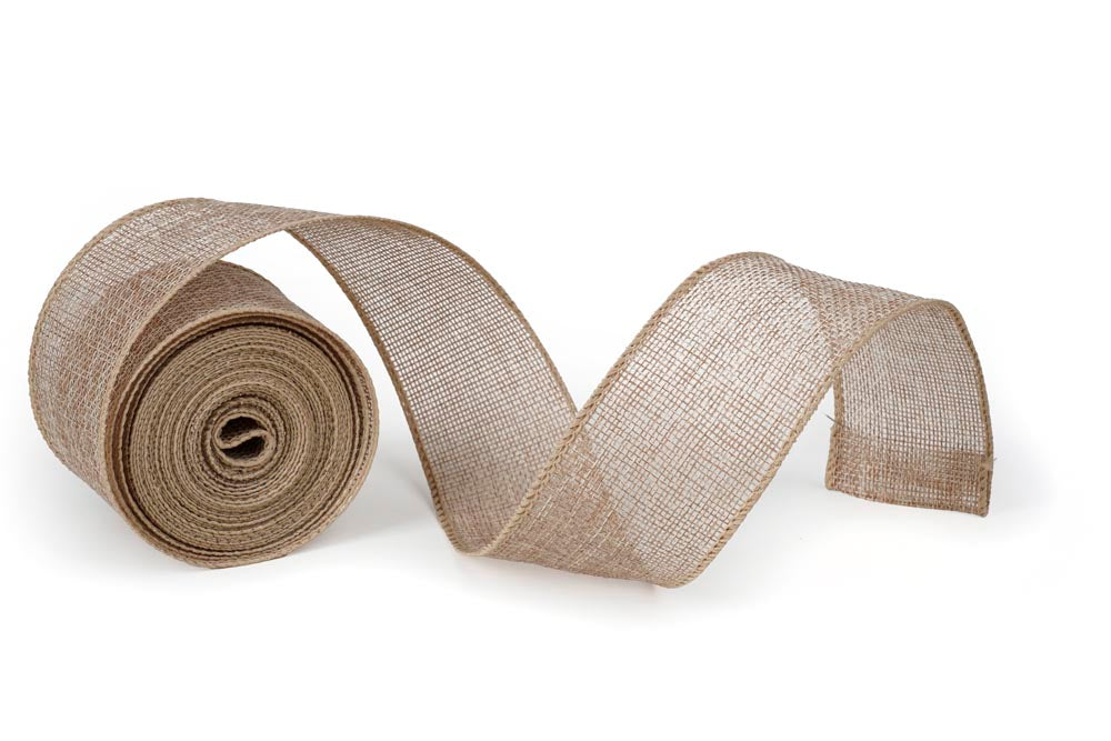 Naturalna jutowa wstążka dekoracyjna 10M