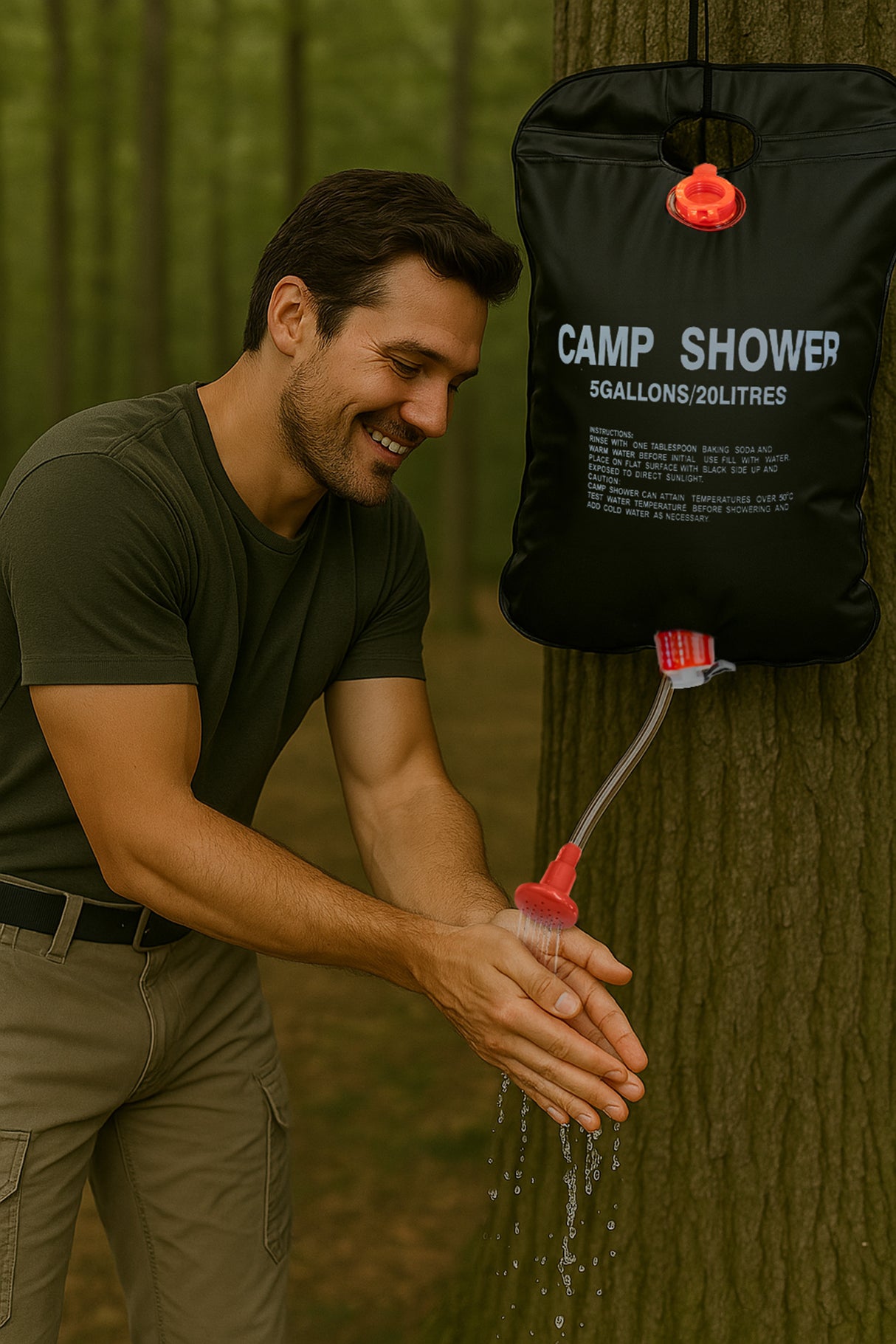 Przenośny Prysznic Turystyczny 20L