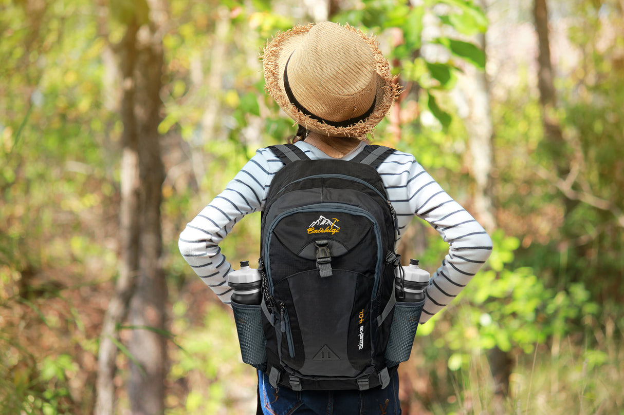 Wodoodporny Plecak Turystyczny Czarny 40L