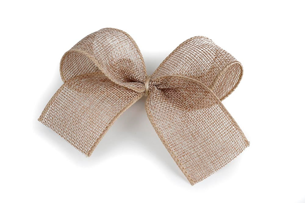 Naturalna jutowa wstążka dekoracyjna 10M
