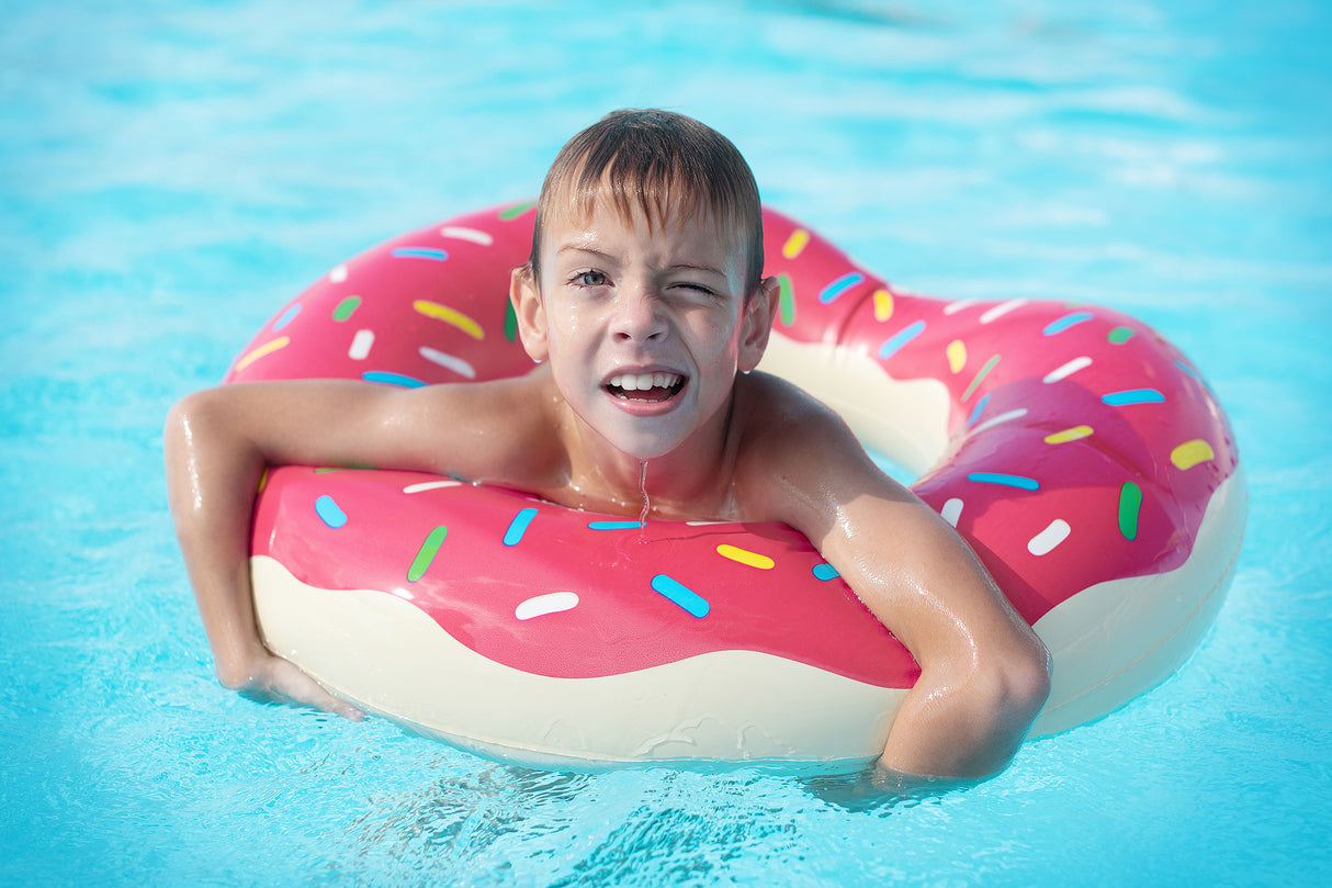 Koło do Pływania Donut Różowe