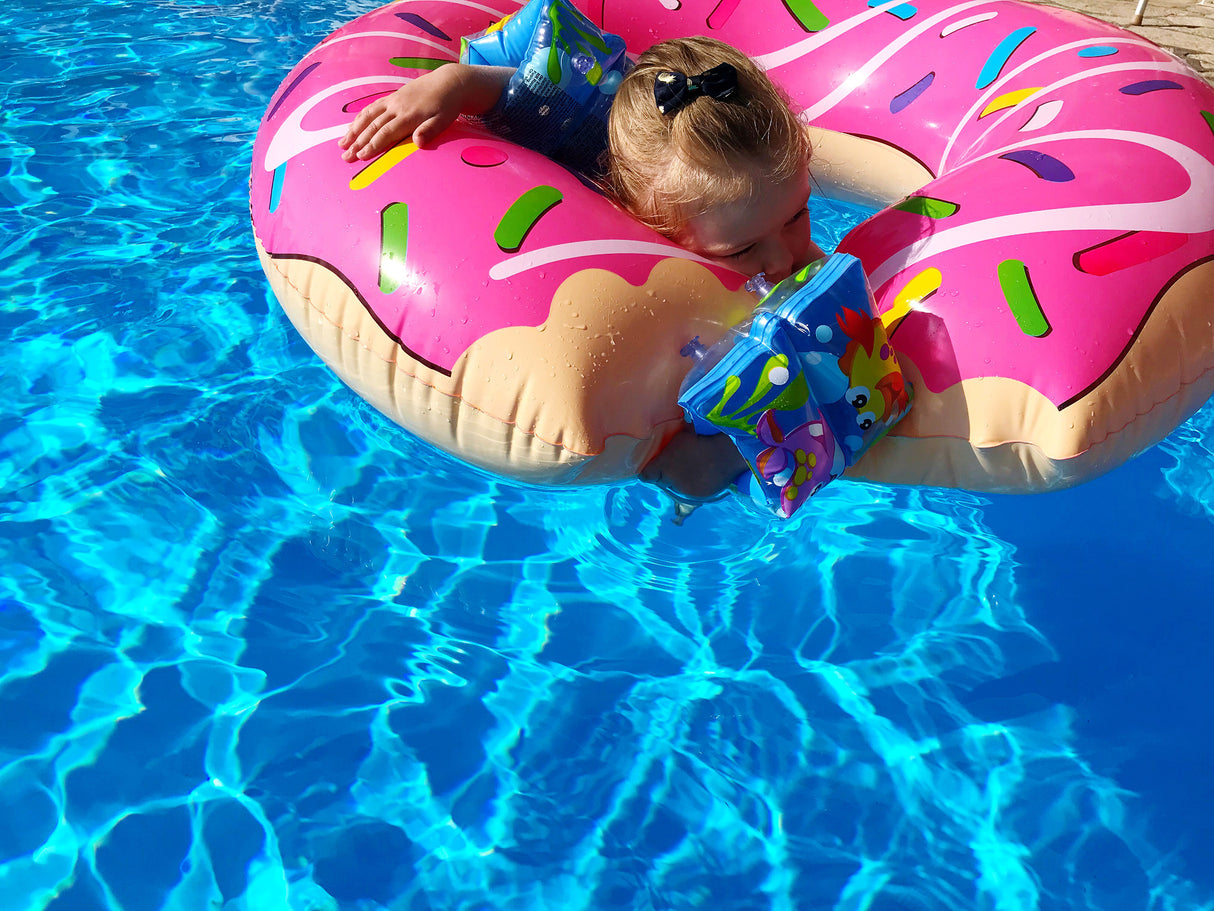 Koło do Pływania Donut Różowe