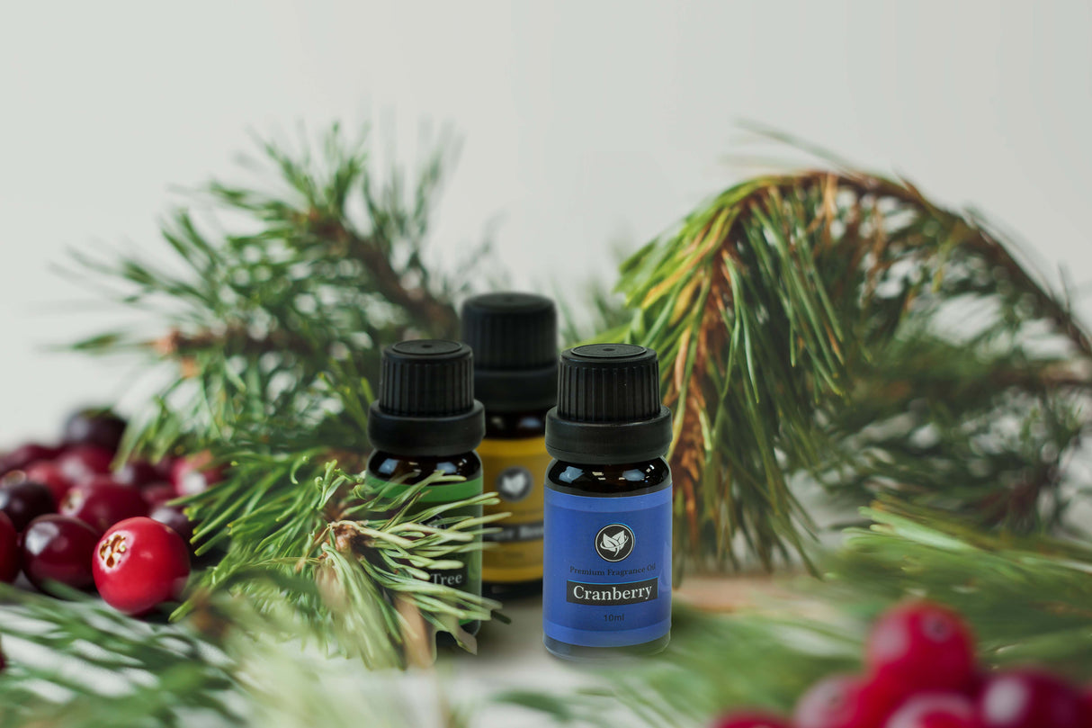 Świąteczne olejki zapachowe eteryczne 6szt.