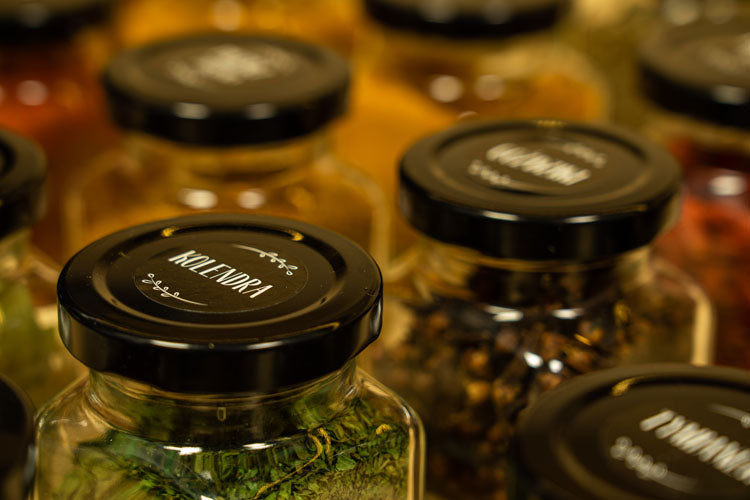 Słoiki na przyprawy 120ml 24 sztuki