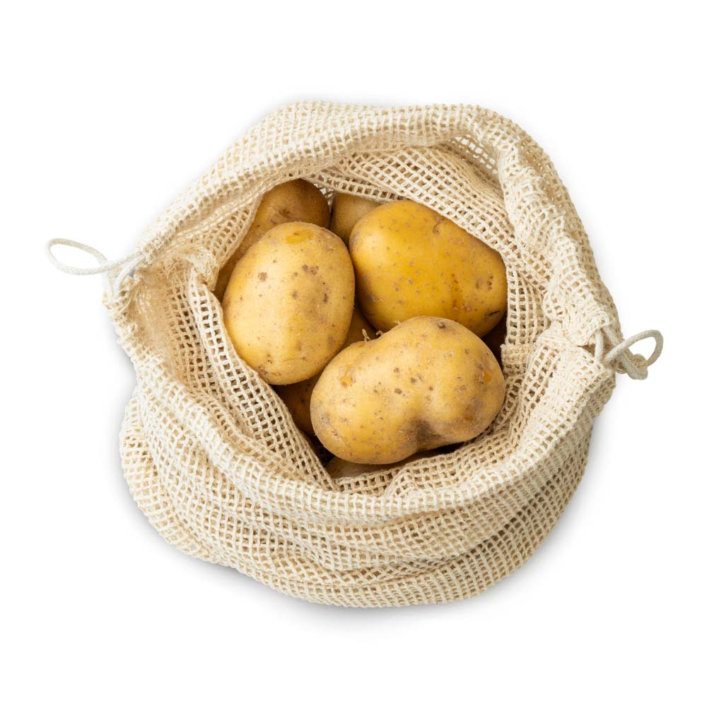 Worek z siatki bawełnianej 300x450mm Ecru