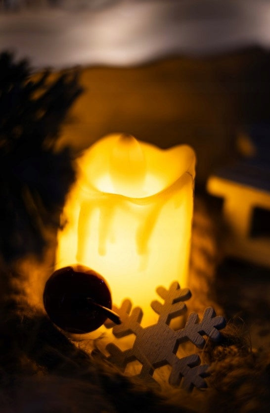 Świeca LED na baterie 6cm