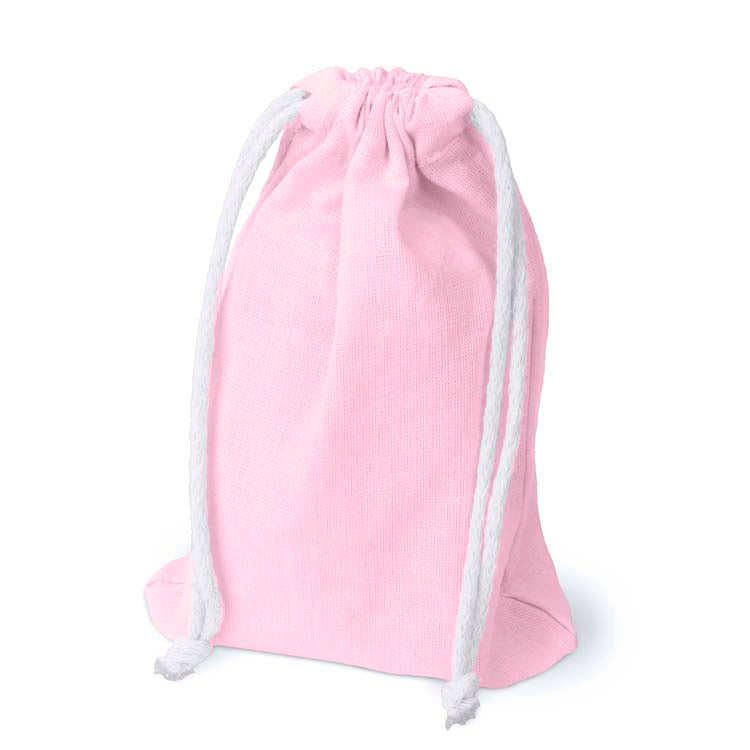 Worek bawełniany 120x200mm Różowy