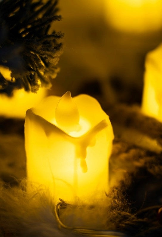 Świeca LED na baterie 6cm