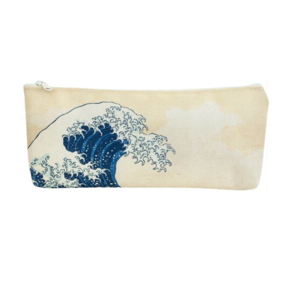 Piórnik szkolny fale kanagawa