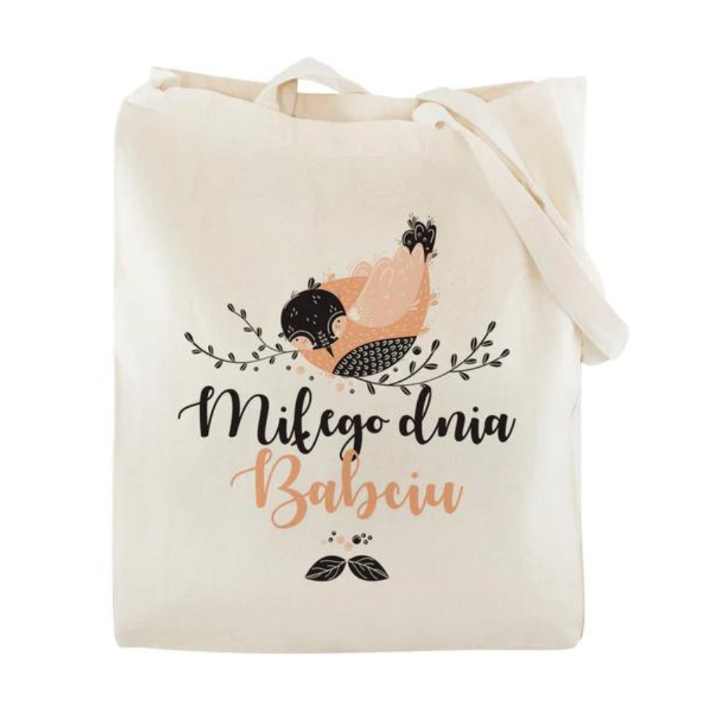 Zestaw Fartuch,Kubek,Poduszka Miłego Dnia Babciu Prezent na Dzień Babci
