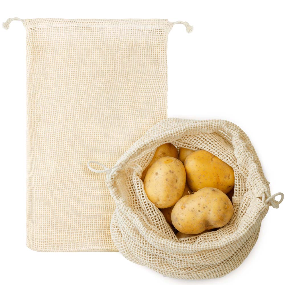Worek z siatki bawełnianej 300x450mm Ecru
