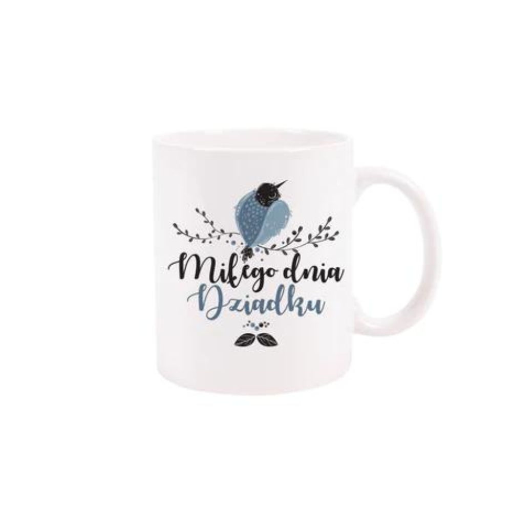 Zestaw Torba bawełniana,Kubek,Poduszka Miłego Dnia Dziadku Prezent na Dzień Dziadka