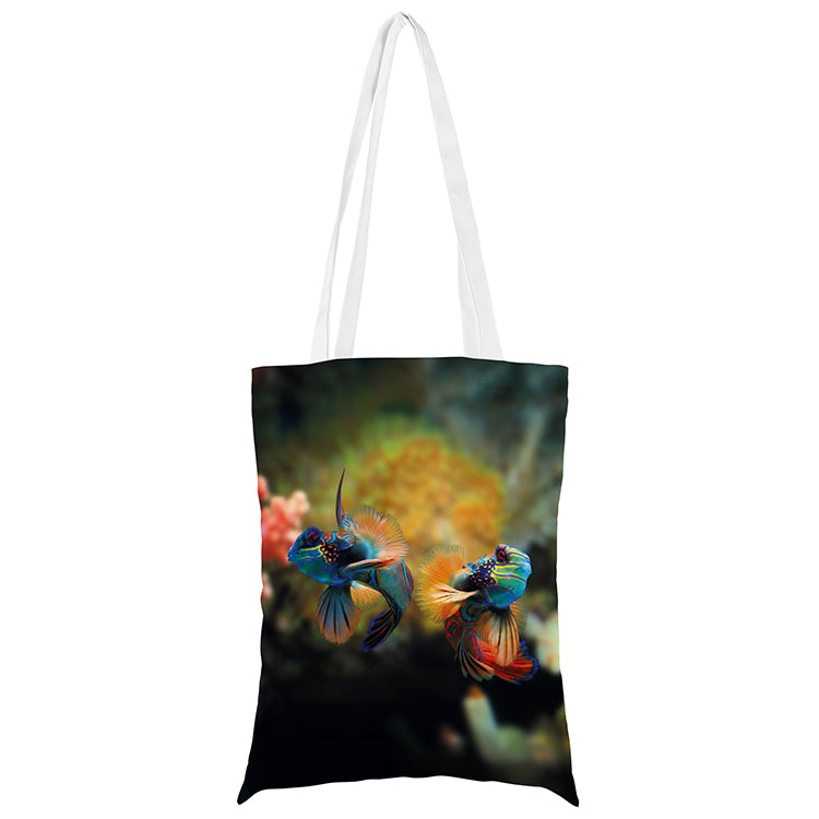 Torba bawełniana 350x450mm DWIE RYBKI