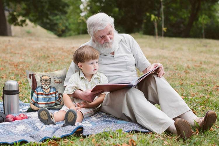 Kosz prezentowy na dzień DZIADKA