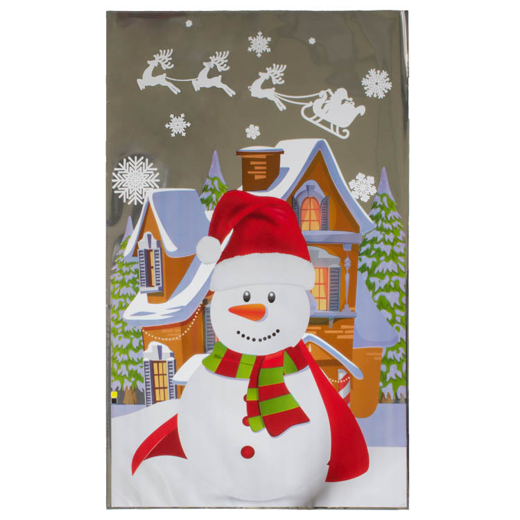 Worki celofanowe świąteczne folijki BAŁWAN 250x400mm 10szt.