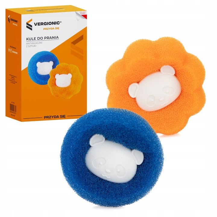 Kule do prania antykłaczki 2szt.