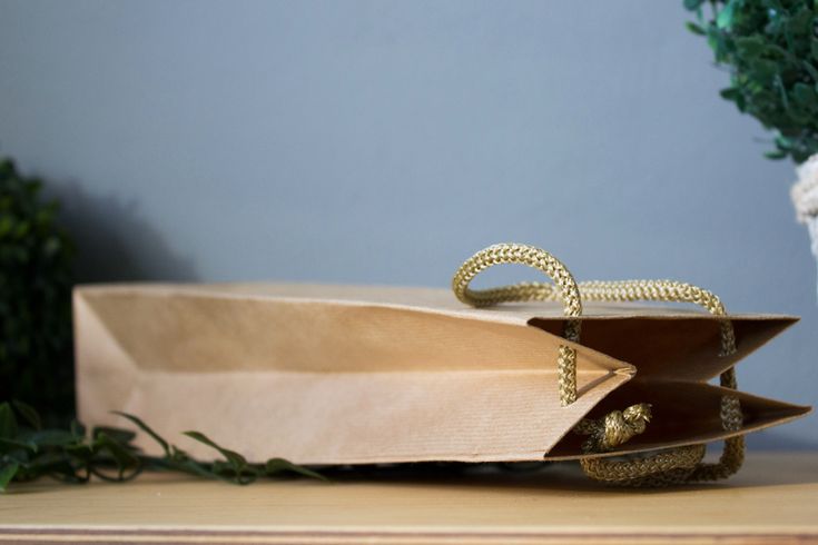 Torba papierowa ECO prestige 110x90x400mm Brązowa