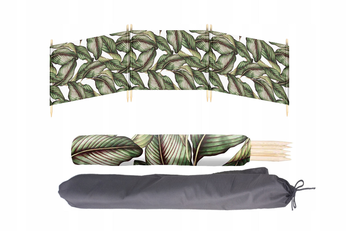 Parawan plażowy 3M ZIELONE LIŚCIE