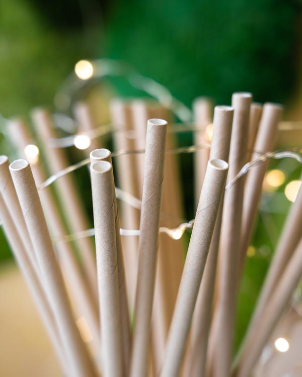 Słomki papierowe KRAFT 20cm ekologiczne 250szt