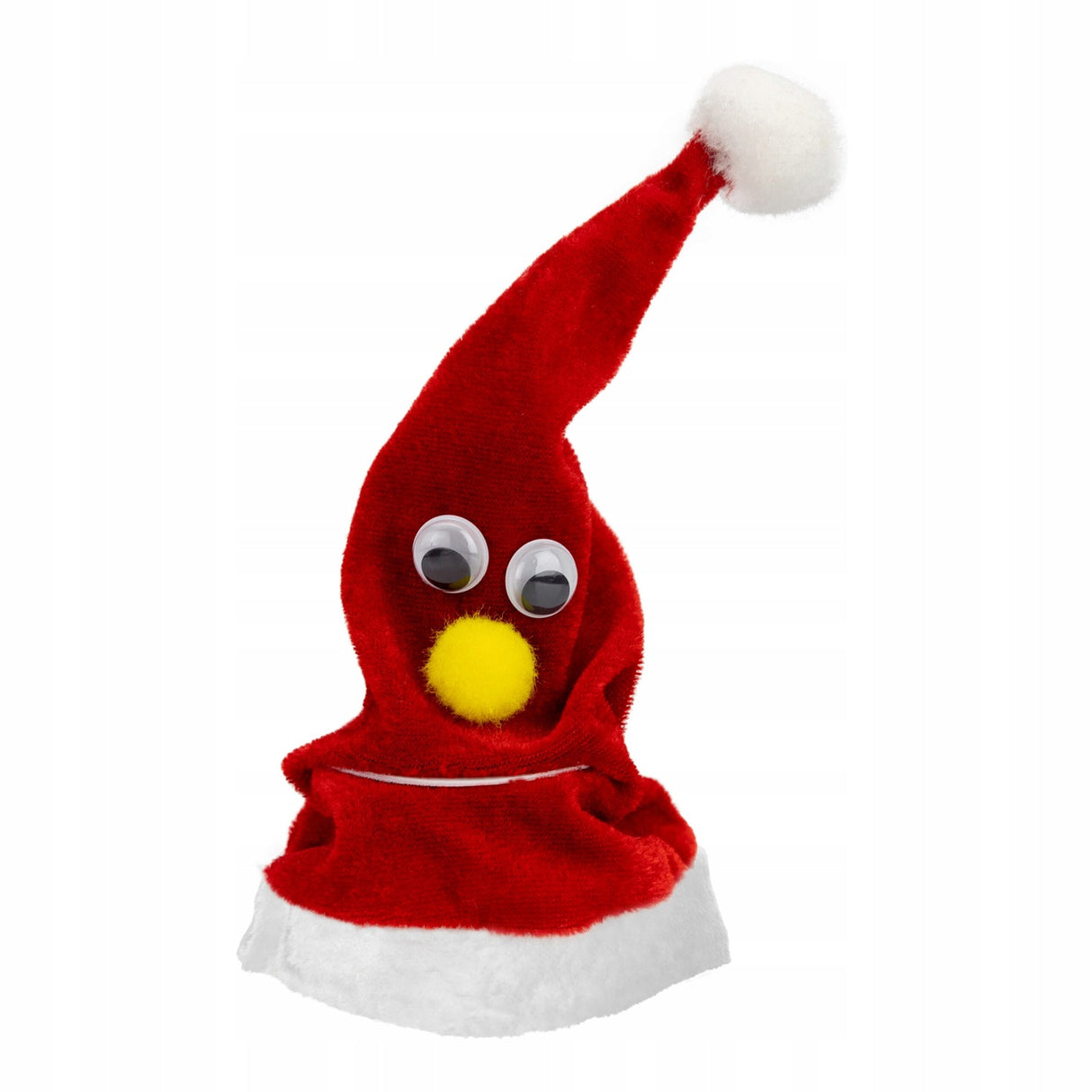 Śpiewająca czapka Świętego Mikołaja z grająca muzyką