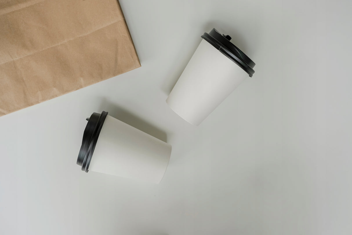 Kubeczki papierowe 250ml 100szt BIAŁE