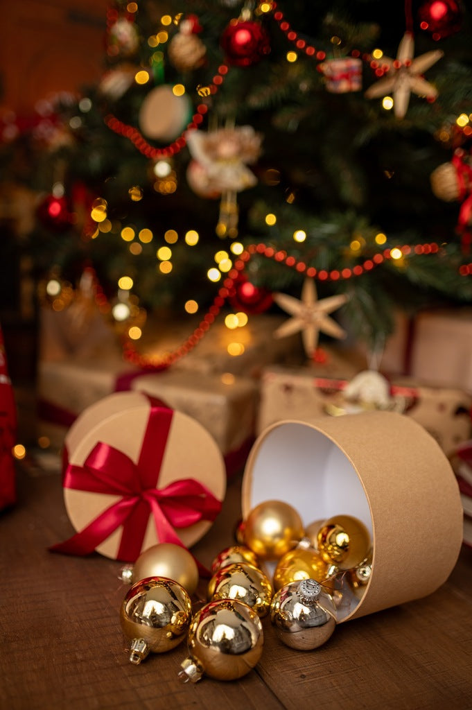 Zestaw beżowych pudełek prezentowych 4szt.