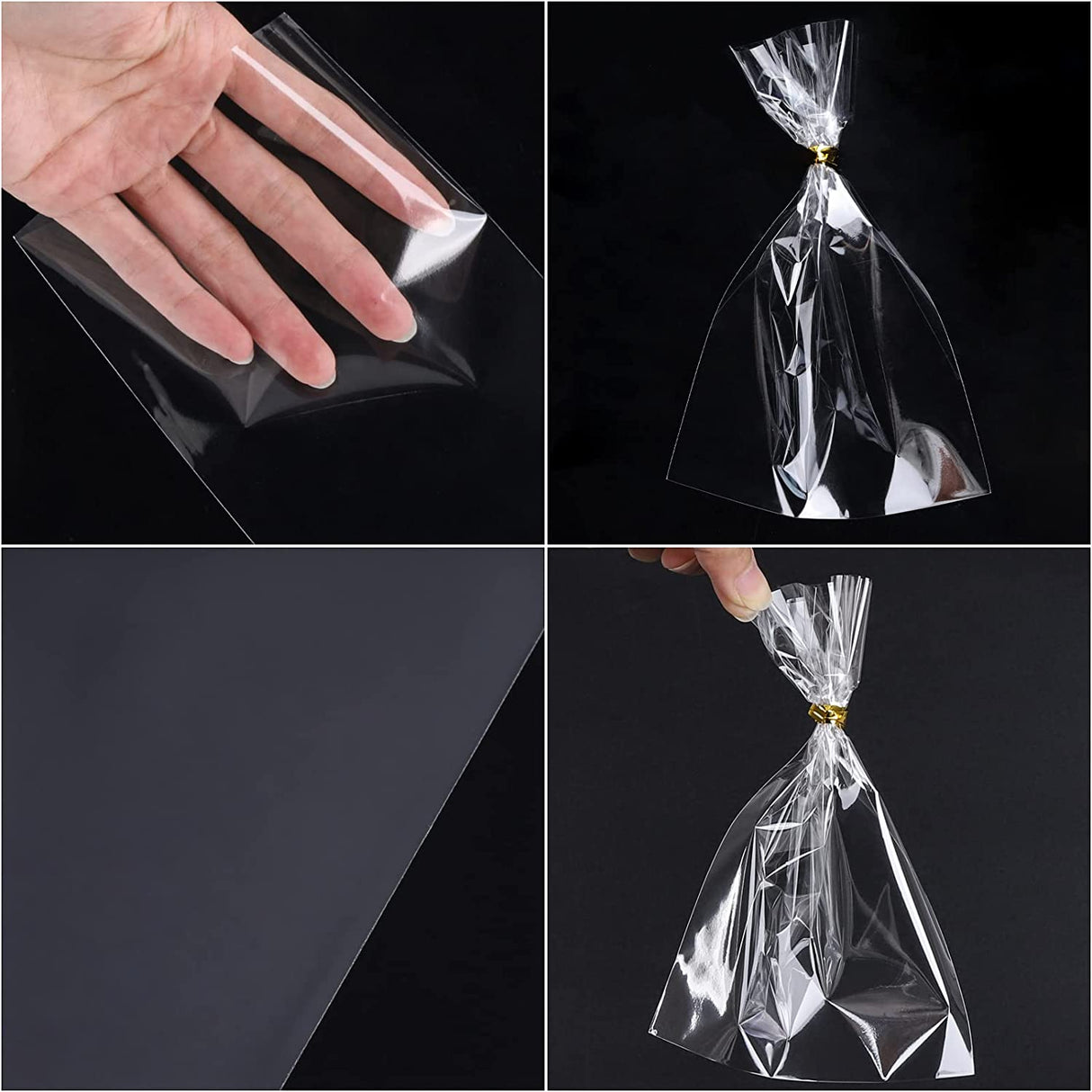 Woreczki celofanowe 200x300mm 100szt.