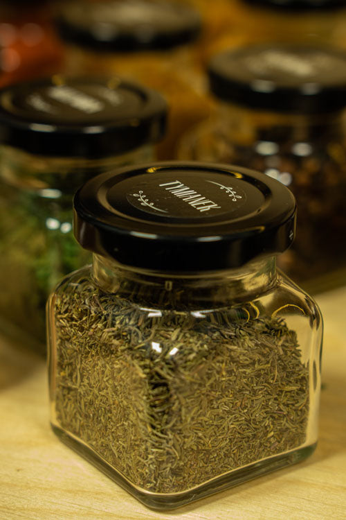 Słoiki na przyprawy 120ml 24 sztuki+ 200 naklejek+ czerpak + książka