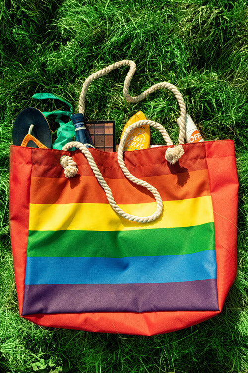Torba LGBT gruby sznur 42x15x15x38cm