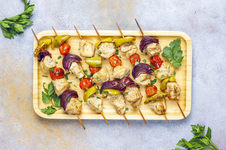 Patyczki drewniane do szaszłyków 30cm