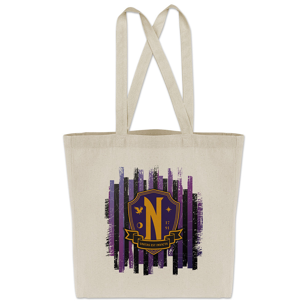 Torba bawełniana WEDNESDAY ADDAMS ECRU