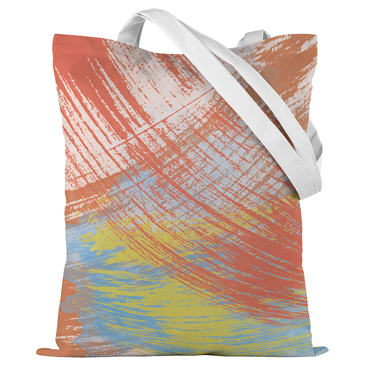 Torba bawełniana 350x450mm ŚLADY PĘDZLA