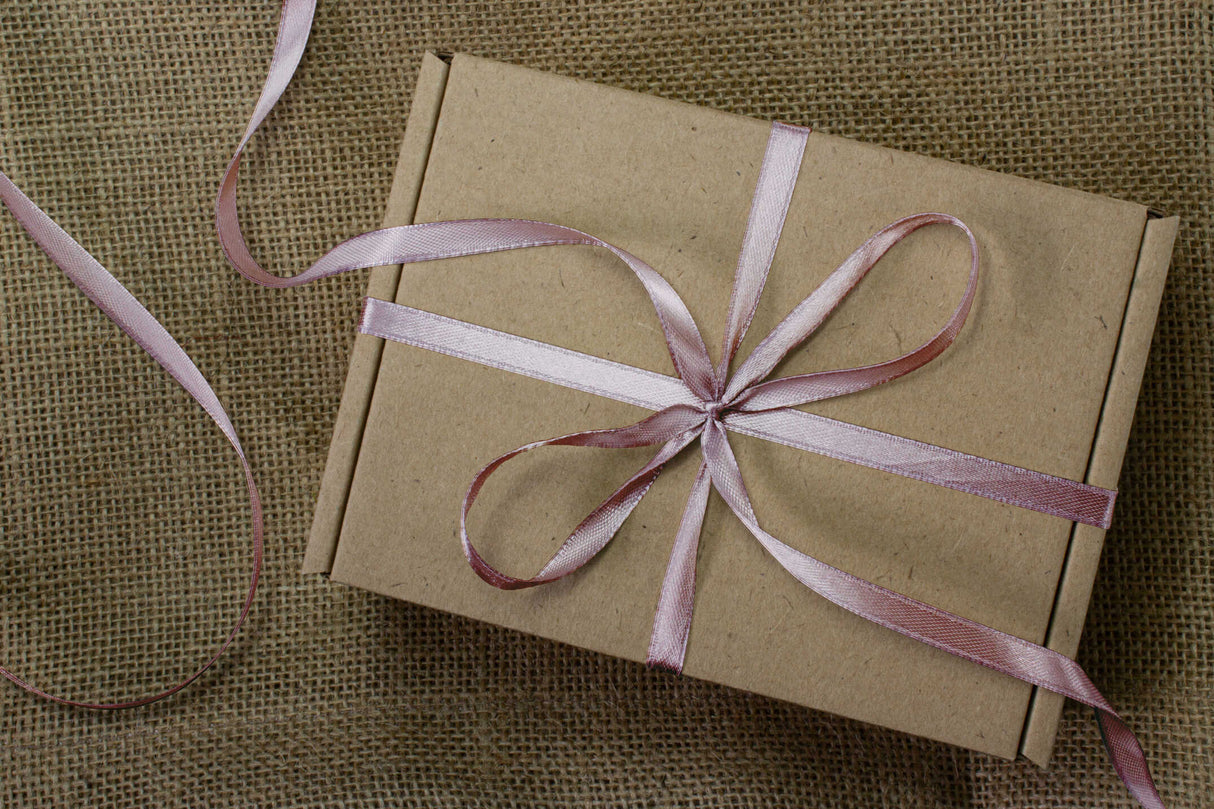 Tasiemka satynowa Brudny RÓŻ 6mm