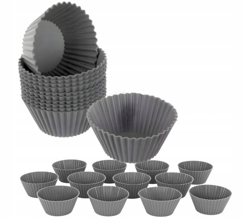 Foremki silikonowe Do Muffinek 12 szt.