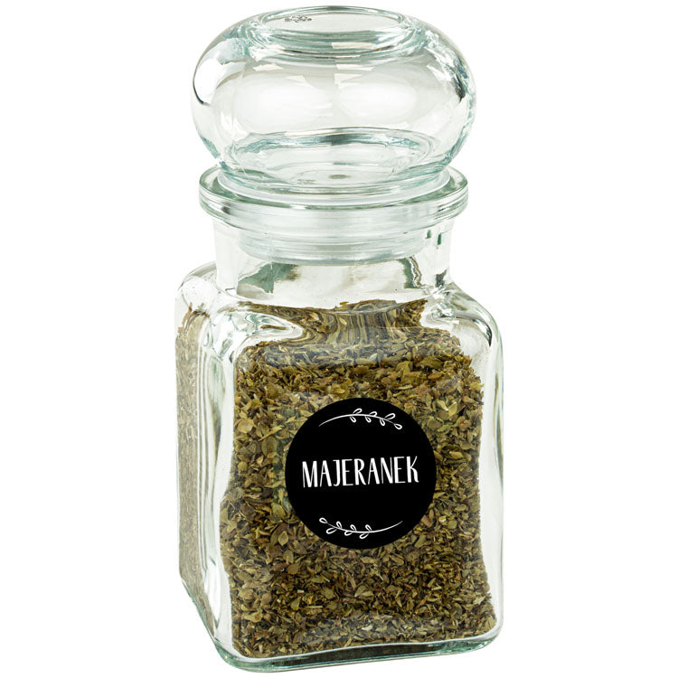 Słoiki na przyprawy 150ml 24 sztuki+ 200 naklejek+ czerpak+EBOOK