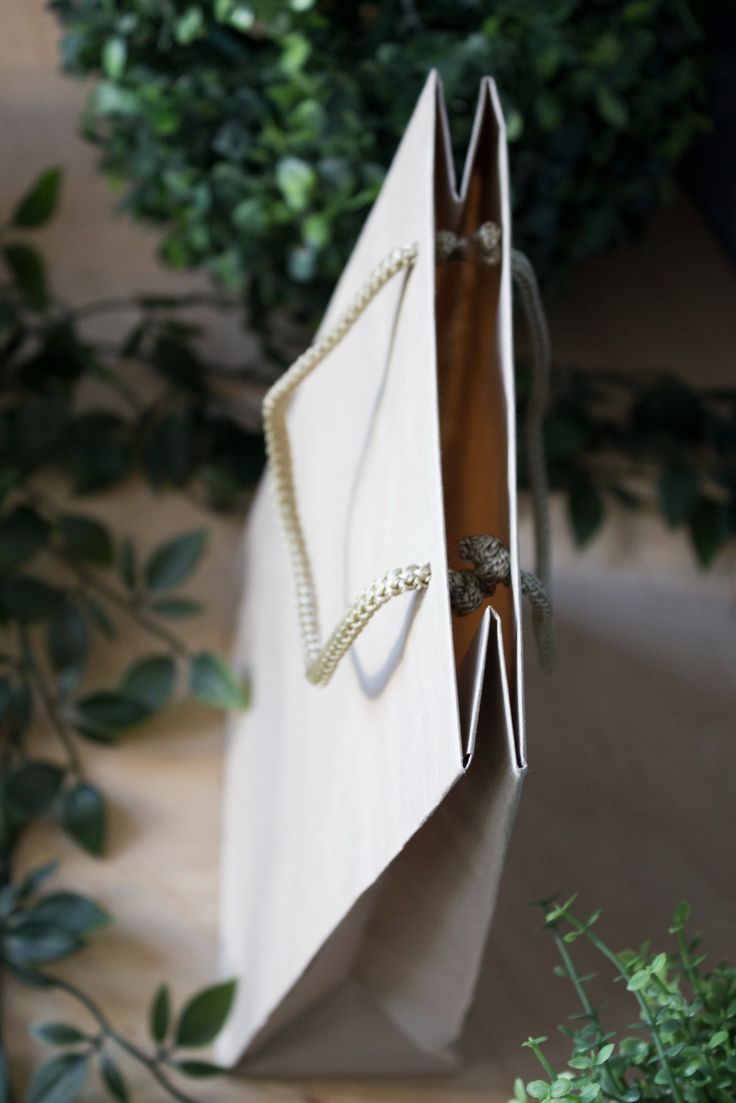 Torba papierowa ECO prestige 170x70x250mm Brązowa