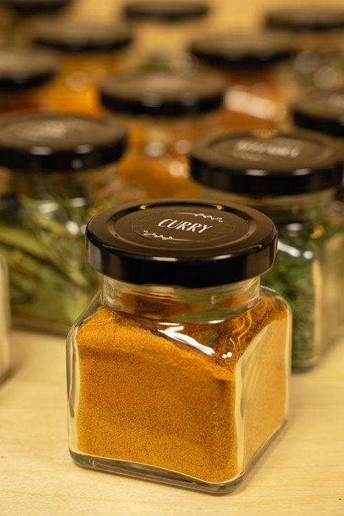 Słoiki na przyprawy 120ml 24 sztuki