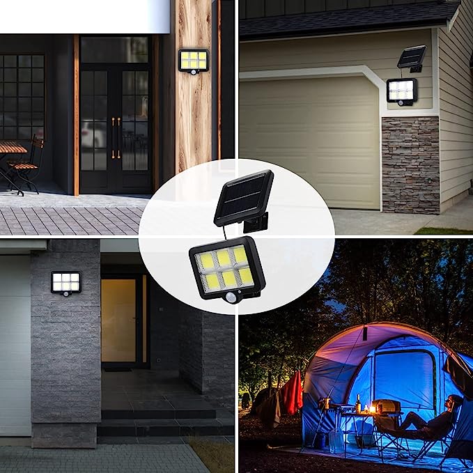 Lampa solarna LED czujnik ruchu