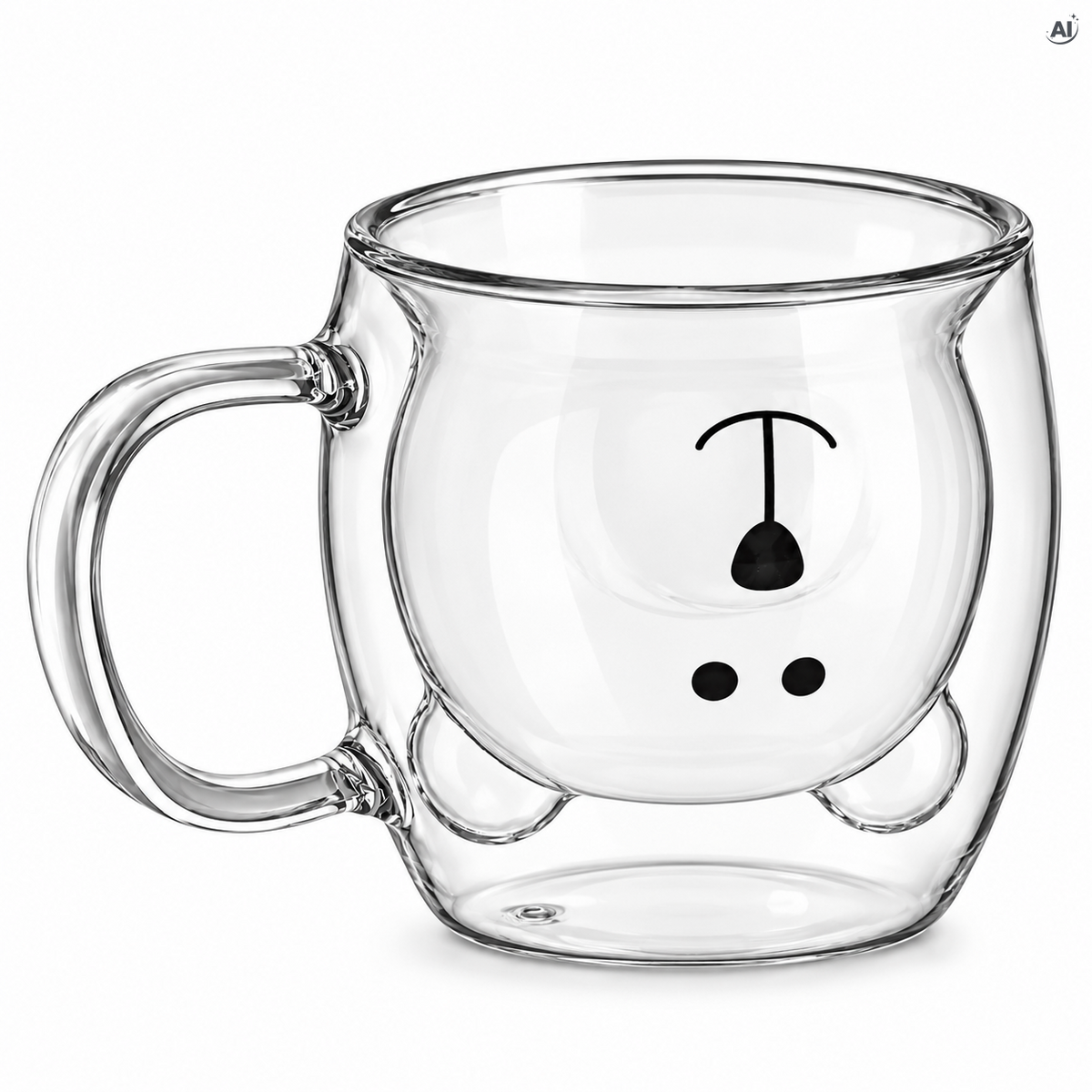 Szklanka termiczna z misiem 250 ml